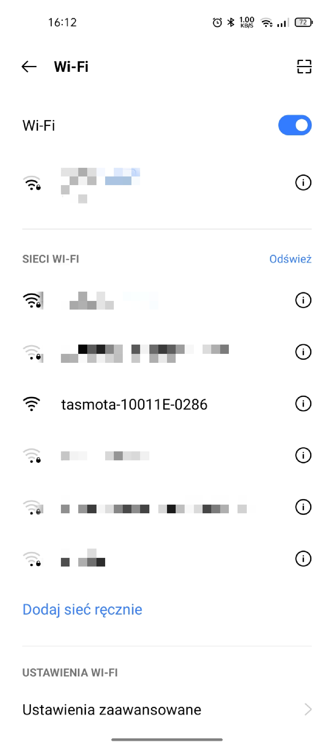 Tasmota wifi